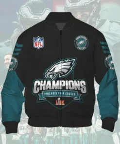 Philadelphia Eagles Super Bowl LIX Vintage Bomber Jacket