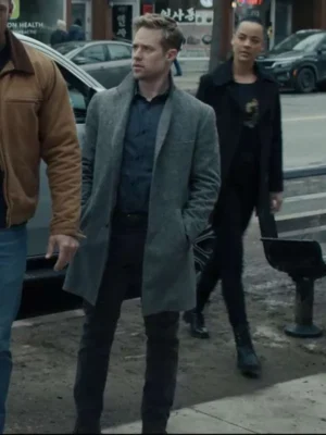 Reacher S02 David O’Donnell Grey Coat