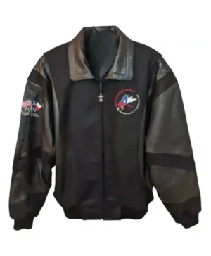 Rodeo Houston Livestock 2003 Black Leather Jacket