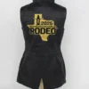 Rodeo Houston Livestock 2025 Annual Show Black Vest For Women