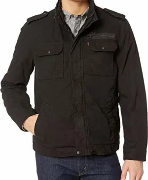 Alternative view of Saint X S01 Josh Bonzie Black Jacket