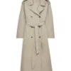Sally Bretton The Au Pair Beige Trench Coat For Sale