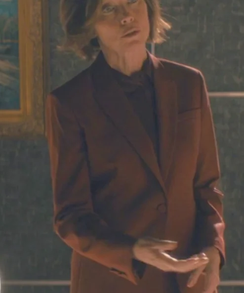 Samantha Paradise S01 Julianne Nicholson Brown Blazer