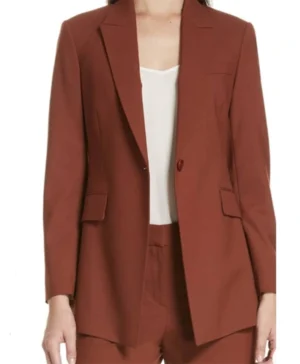 Samantha Paradise S01 Julianne Nicholson Brown Blazer For Sale