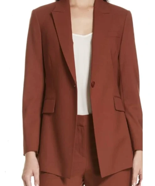 Samantha Paradise S01 Julianne Nicholson Brown Blazer For Sale