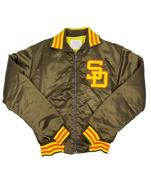 San Diego Padres Starter Zip Bomber Jacket