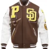 San Diego Padres Wool Varsity Jacket