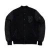 San Francisco Giants Black Ma-1 Varsity Jacket