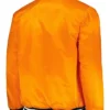 San Francisco Giants Orange Full Snap Varsity Jacket Back