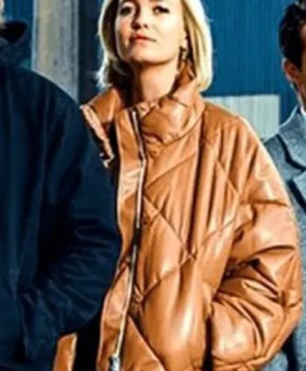 Saxa Ragnarok S03 Brown Puffer Jacket