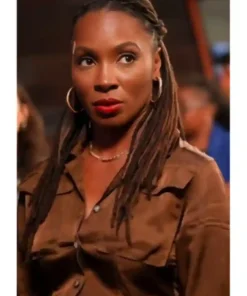 Shanola Hampton Found Brown Shirt