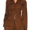 Shanola Hampton Found Brown Shirt For Sale
