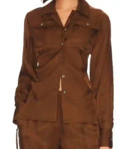 Shanola Hampton Found Brown Shirt For Sale
