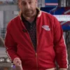 Shifting Gears 2024 Ray Galletti Red Bomber Jacket