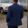 Shifting Gears 2024 Tyler Hynes Blue Blazer Back