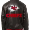 Shop Now Men’s Black Kansas City Chiefs Leather Jacket For Men