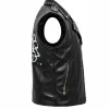 Spider-Punk Hobie Brown Leather Vest inspired by the iconic Across the Spider-Verse look