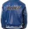 St. Louis Blues Blue Bomber Leather Jacket