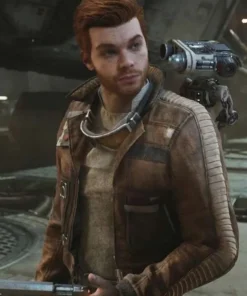 Star Wars Jedi Survivor Cal Kestis Bomber Leather Jacket