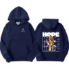 Stegaro Hope Pullover Navy Blue Hoodie