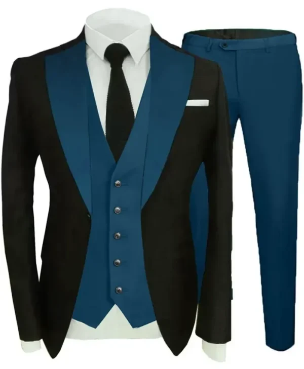 Stegaro Men's Alex 3 Piece Suit