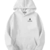 Stegaro Nothing Bear White Hoodie