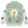 Stegaro Pretty Girl Varsity Green Jacket