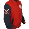 Stegaro SG Red And Black Varsity Jacket