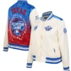 Texas Rangers All Star Game Satin Varsity Jacket