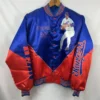 Texas Rangers Nolan Ryan Satin Varsity Jacket
