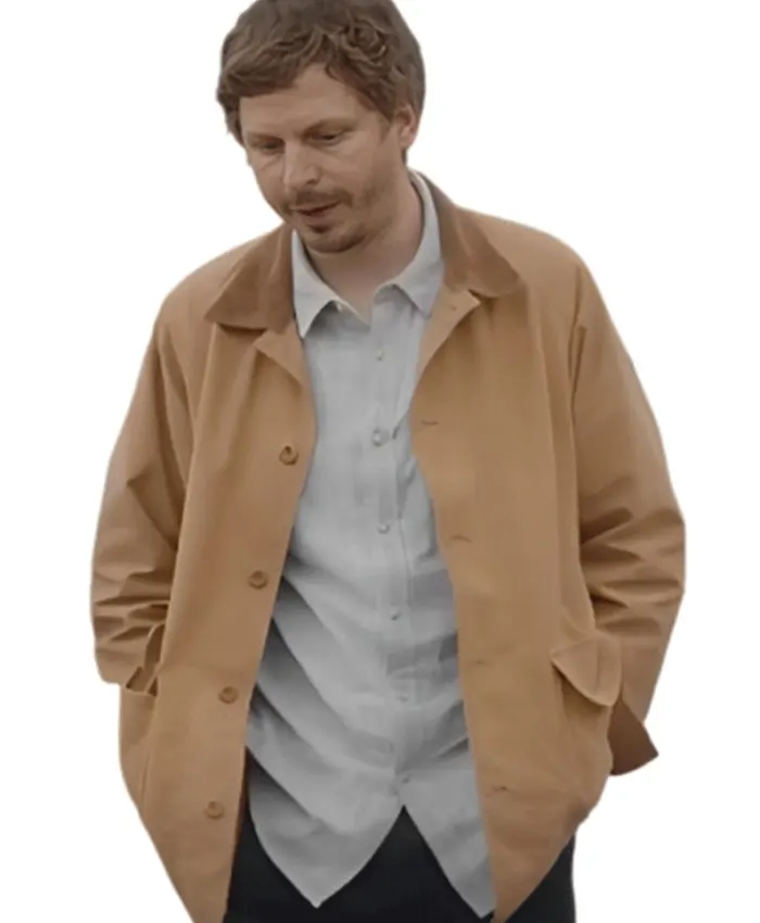 The Adults 2023 Michael Cera Brown Jacket