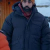 The Åre Murders Kardo Razzazi Brown Puffer Jacket