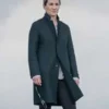 The Bay DC Lisa Armstrong Black Wool Coat