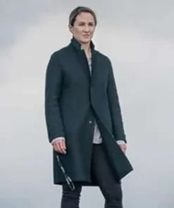 The Bay DC Lisa Armstrong Black Wool Coat