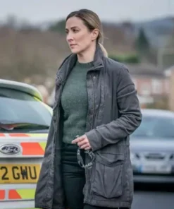 The Bay DC Lisa Armstrong Grey Jacket For Sale