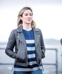 The Bay Morven Christie Black Leather Jacket