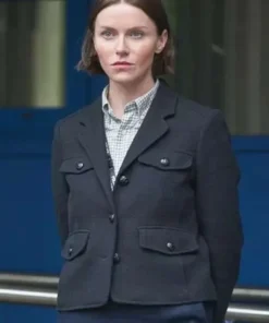 The Bay S05 DS Karen Hobson Black Wool Jacket