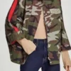 The Other Two S03 Brooke Dubek Stripe Camo Jacket