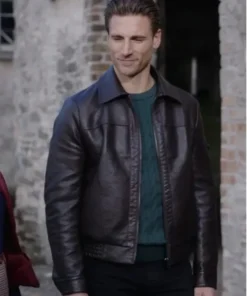 The Reluctant Royal 2025 Andrew W. Walker Black Leather Jacket