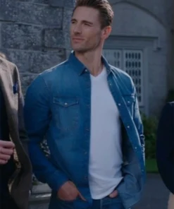 The Reluctant Royal Andrew W. Walker Blue Denim Jacket For Sale