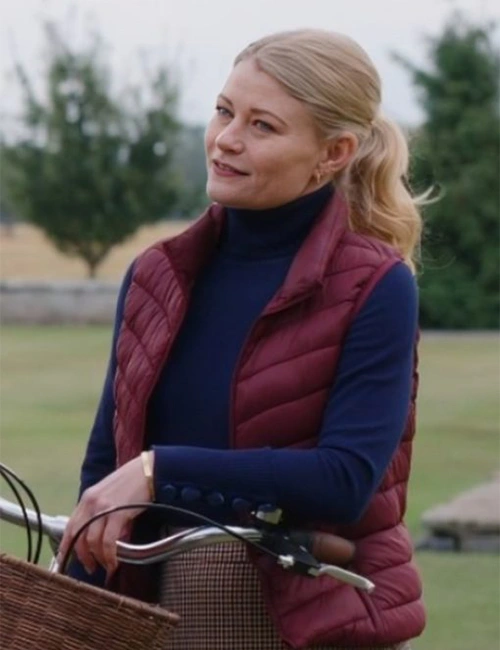 The Reluctant Royal Emilie de Ravin Puffer Vest
