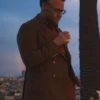 The Studio Seth Rogen Brown Coat For Sale