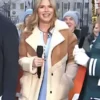 The Today Show 2025 Jenna Bush Hager Shearling Jacket