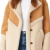 The Today Show 2025 Jenna Bush Hager Shearling Jacket For Sale
