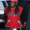 The Tonight Show Red Kai Cenat Varsity Jacket