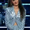 The Voice S27 Angie Rey Denim & Metallic Jacket