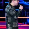 The Voice S27 Ethan Eckenroad Black And White Shacket