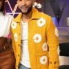 The Voice S27 John Legend Yellow Daisy Applique Jacket