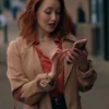 The Wish Swap Emily Tennant Brown Coat For Sale