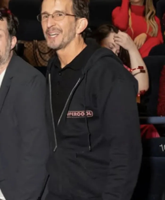 Tony Gardner Heart Eyes 2025 Black Zipper Jacket For Sale